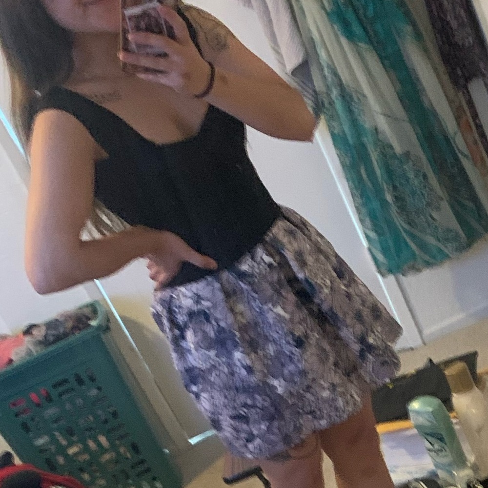 Mini dress floral